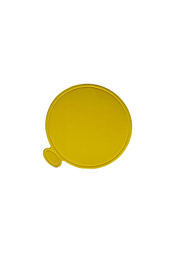 80mm Diameter Mini Cake Board Round Gold - Pack of 100 - TEM IMPORTS™