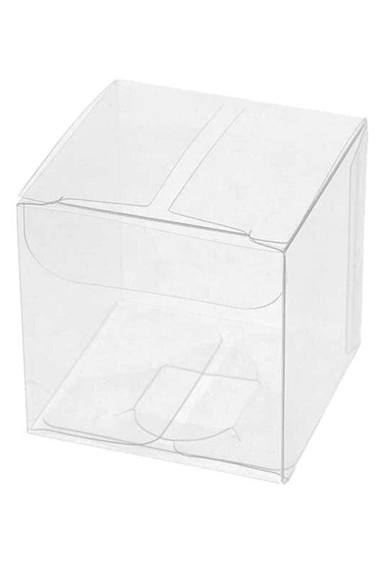 80x80mm Clear PVC Cube Box - TEM IMPORTS™