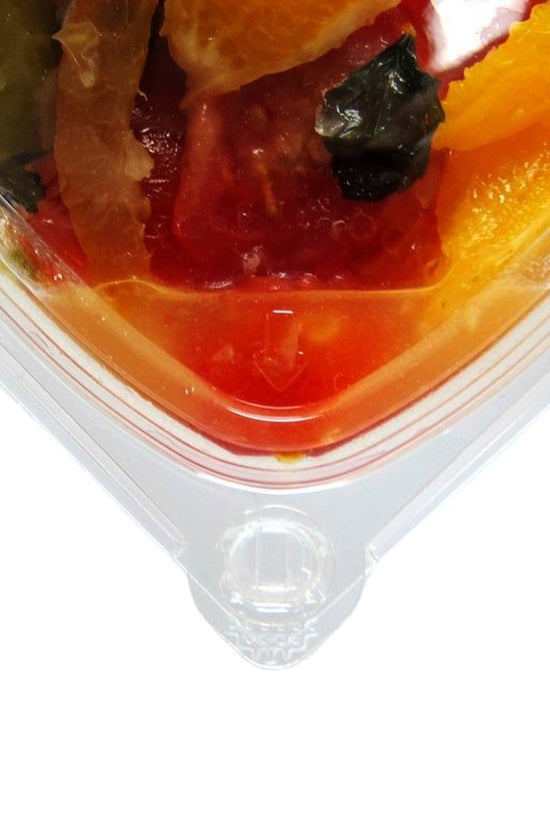 8oz/240mL Tamper Evident Square Deli Container Base - TEM IMPORTS™