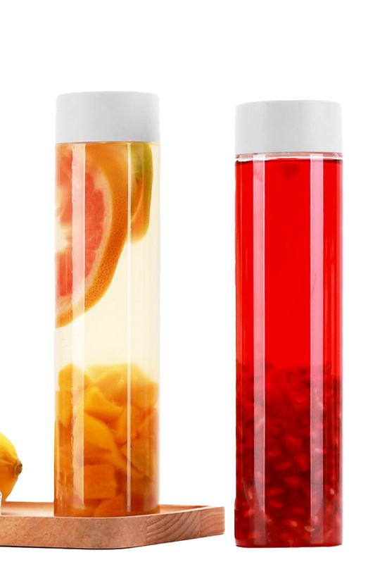 1000mL Wide Mouth Bottles With White Cap - TEM IMPORTS™
