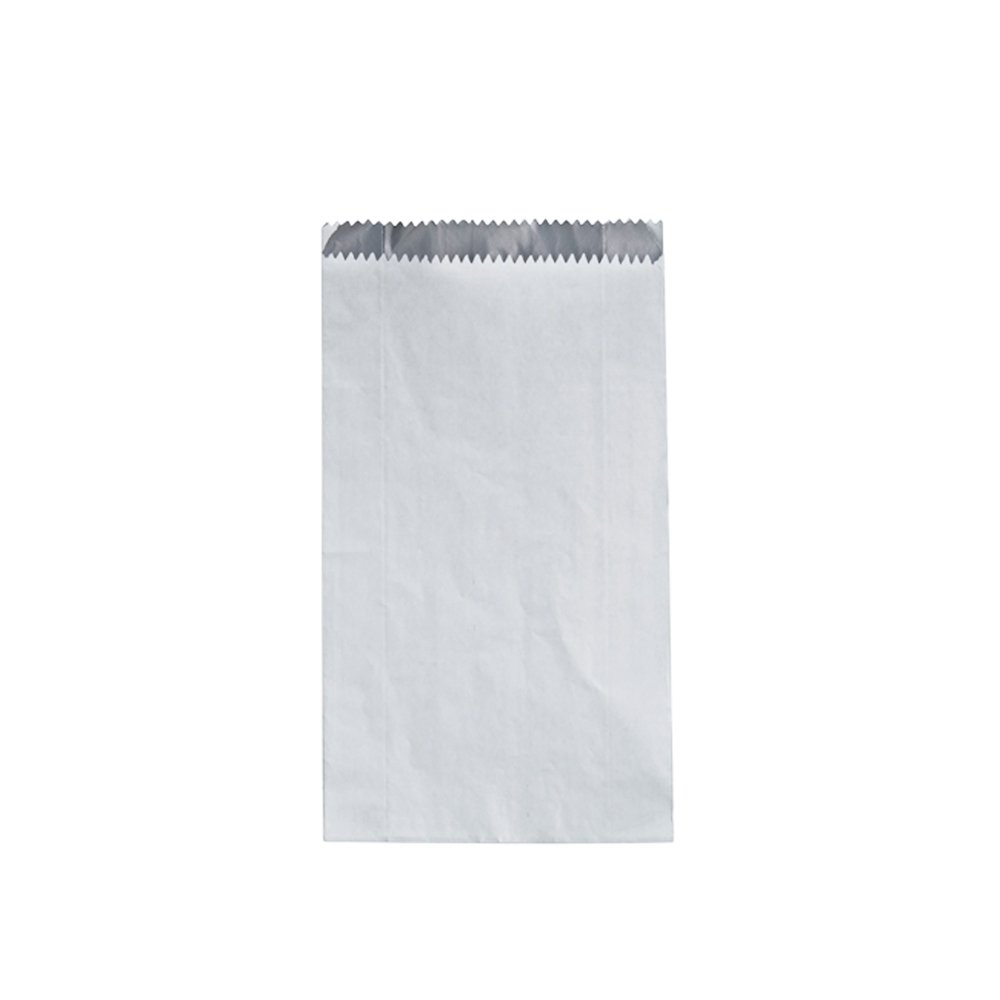 Plain White Small Foil Chicken Bag - Pack of 250