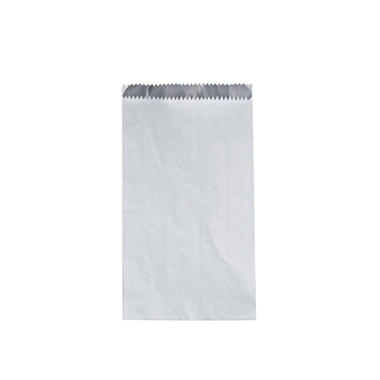 Plain White Small Foil Chicken Bag - Pack of 250