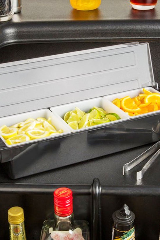 Bar Condiment Dispenser 3 Compartments - TEM IMPORTS™