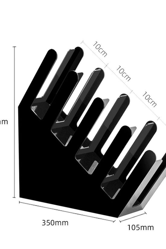 Cup & Lid Dispenser Slimline - Black - TEM IMPORTS™