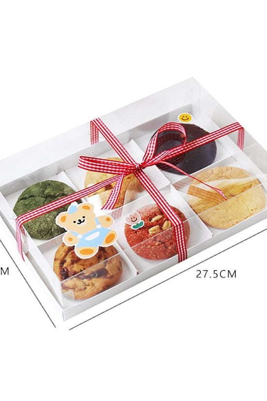 Extra Small Rectangular Clear Flat Cake Box - TEM IMPORTS™