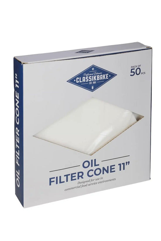 11" Paper Oil Filter Cone - Pack of 50