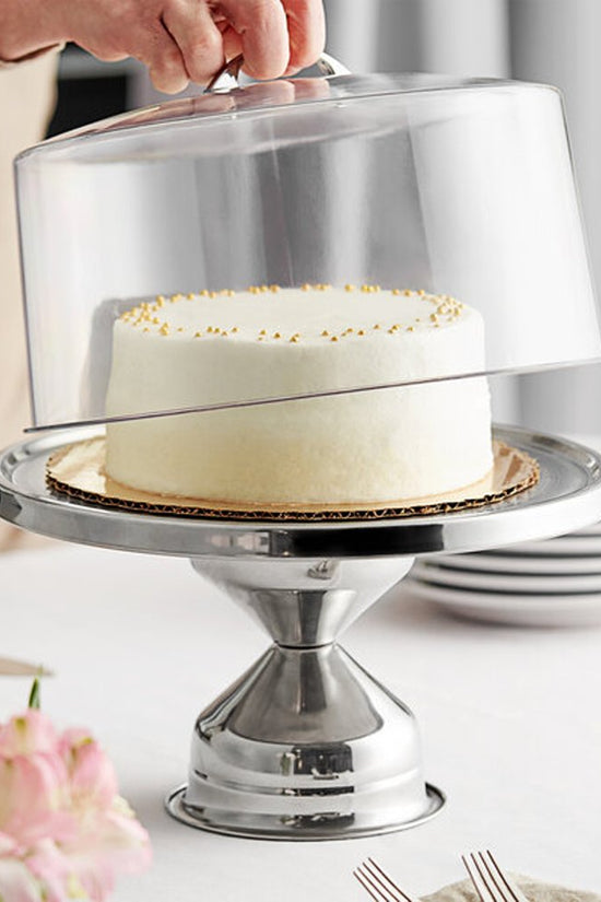 KH Classik Chef Cake Stand Stainless Steel - Tall - TEM IMPORTS™