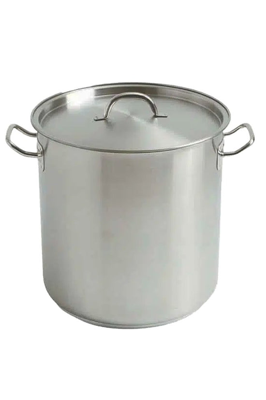 Stainless Steel Stockpot & With Lid - 20L