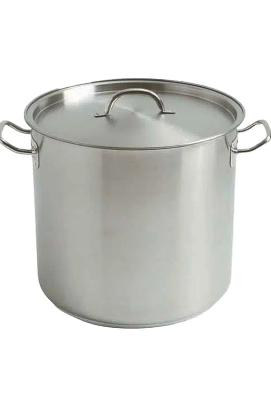 Stainless Steel Stockpot & With Lid - 24L