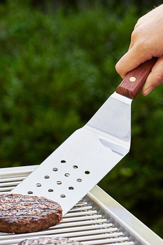 KH Classik Chef Turner Flexible Perforated Wood Handle - TEM IMPORTS™