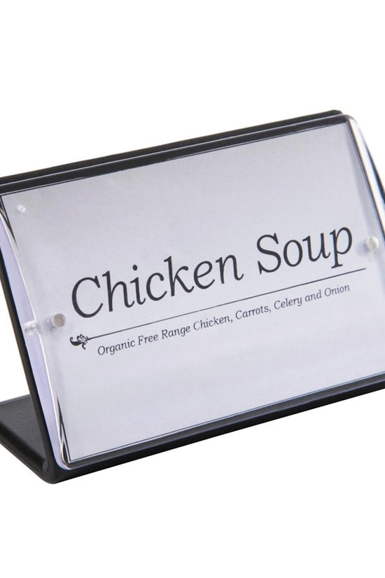 KH Display Name Tag Holder standing 
