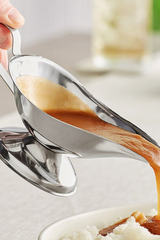 KH Gravy Boats Stainless Steel - 8oz - TEM IMPORTS™