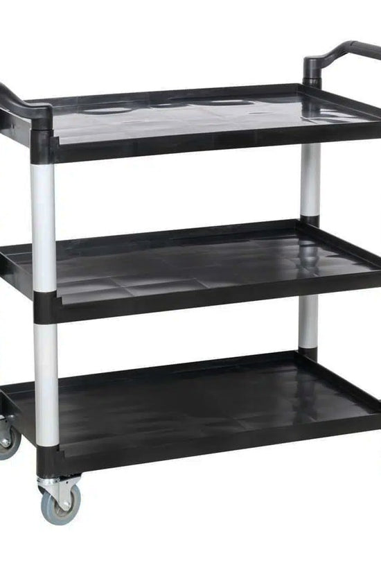 KH Large 3 Tier Utility Trolley - Black - TEM IMPORTS™