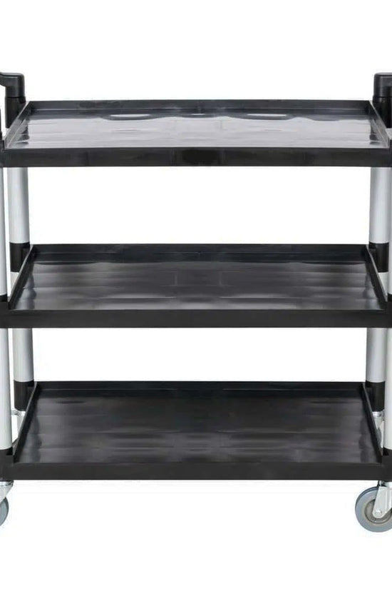 KH Large 3 Tier Utility Trolley - Black - TEM IMPORTS™
