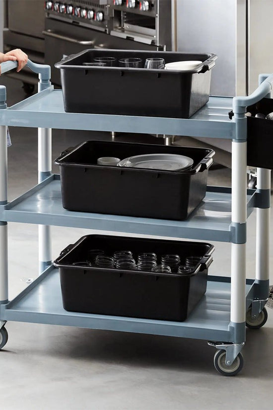 KH Large 3 Tier Utility Trolley - Grey - TEM IMPORTS™
