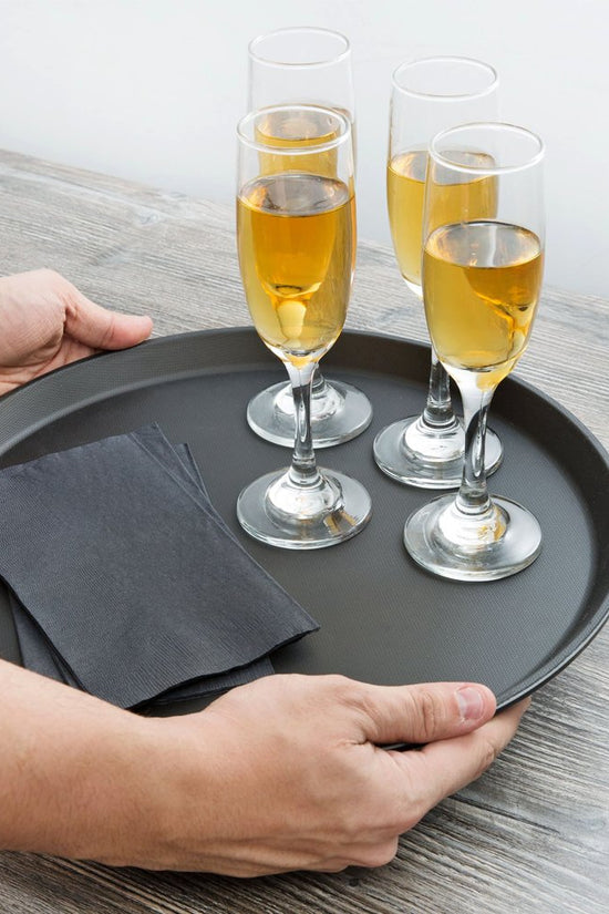 KH Round Non-Slip Drink Tray - 280mm - TEM IMPORTS™
