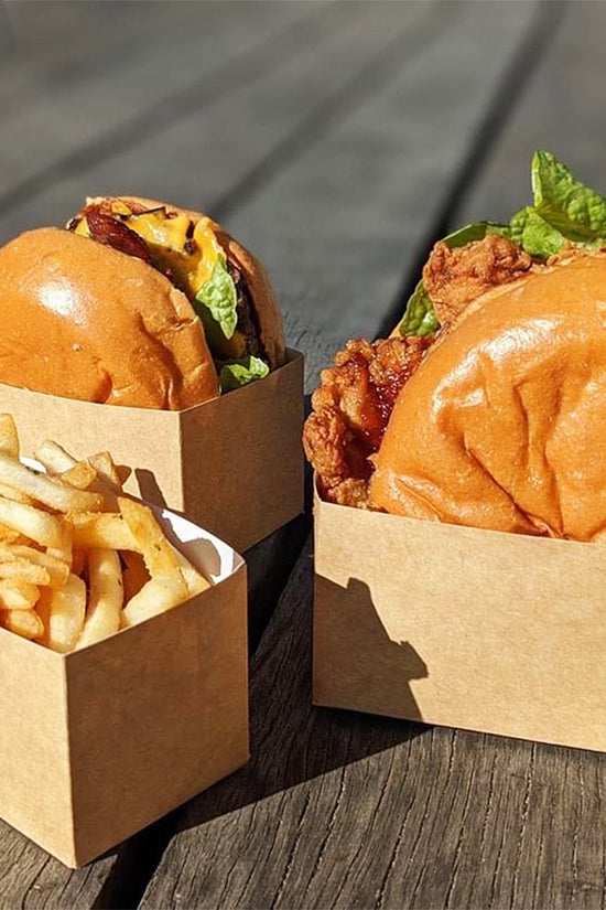 Large Cardboard Burger Holder - TEM IMPORTS™