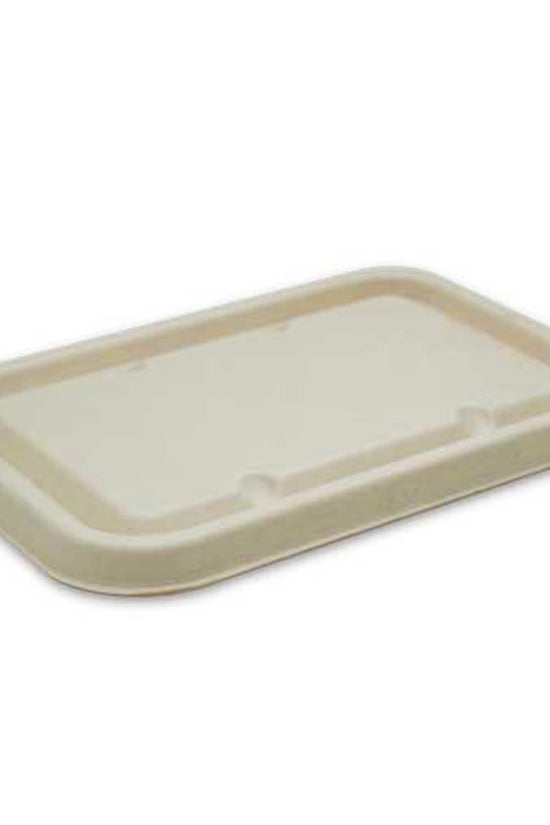 Natural Sugarcane Rectangular Lid suits 500/650/750mL - TEM IMPORTS™