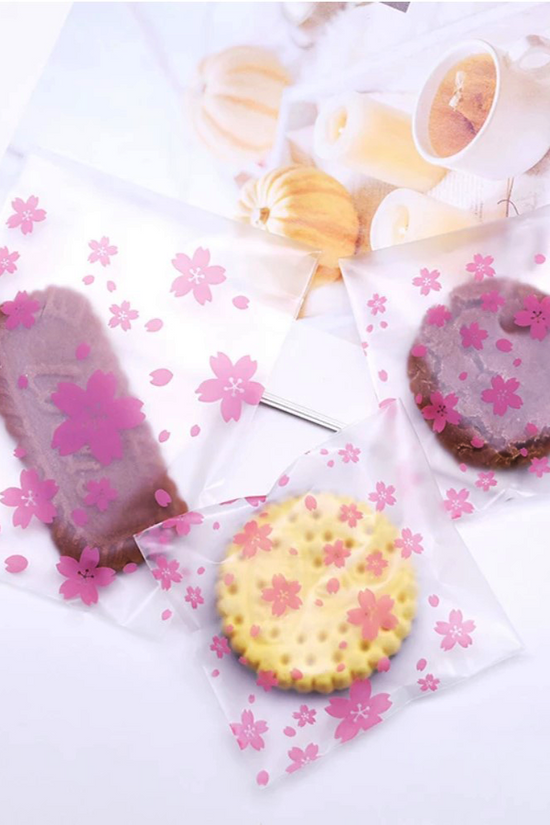 140x140mm Blossoms Flowers Self Adhesive Sealing Bag - TEM IMPORTS™