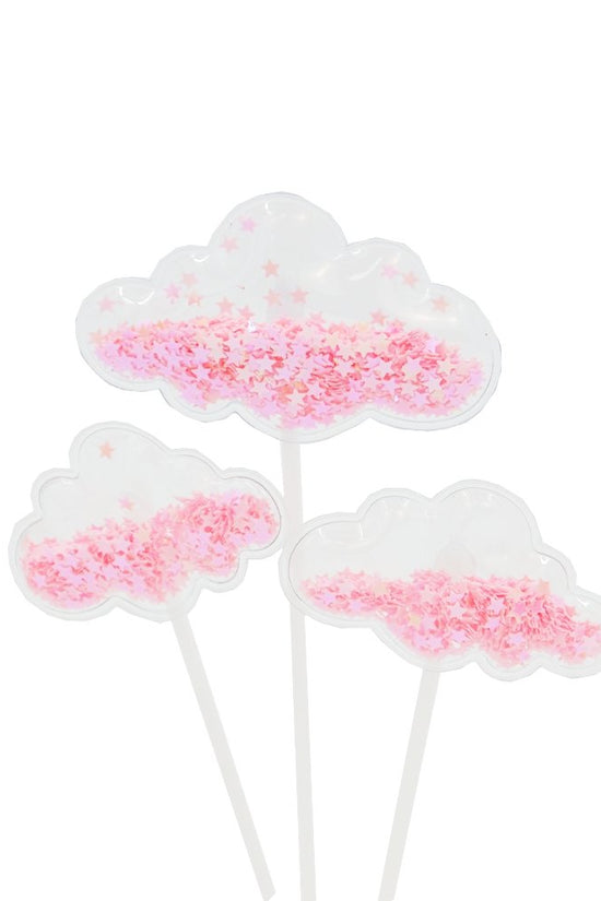 Pink Pillow Cloud Cake Topper Set - TEM IMPORTS™