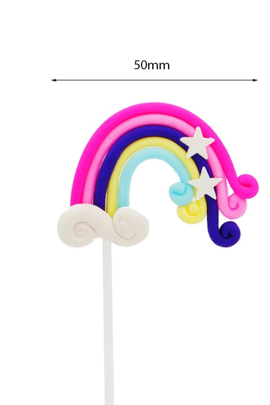 Rainbow & Star Cake Topper Shape #1 - TEM IMPORTS™
