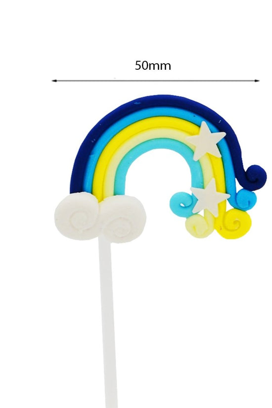 Rainbow & Star Cake Topper Shape #3 - TEM IMPORTS™