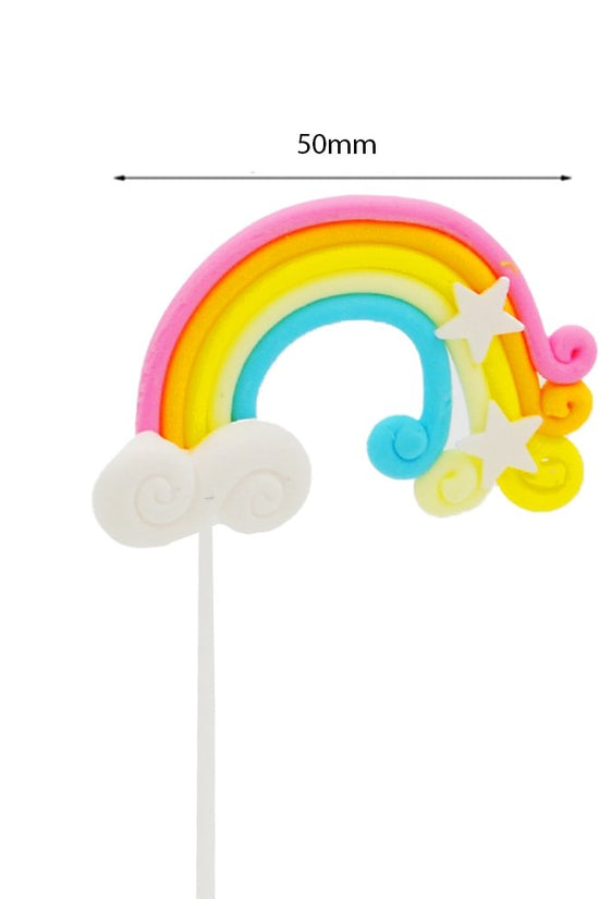 Rainbow & Star Cake Topper Shape #4 - TEM IMPORTS™