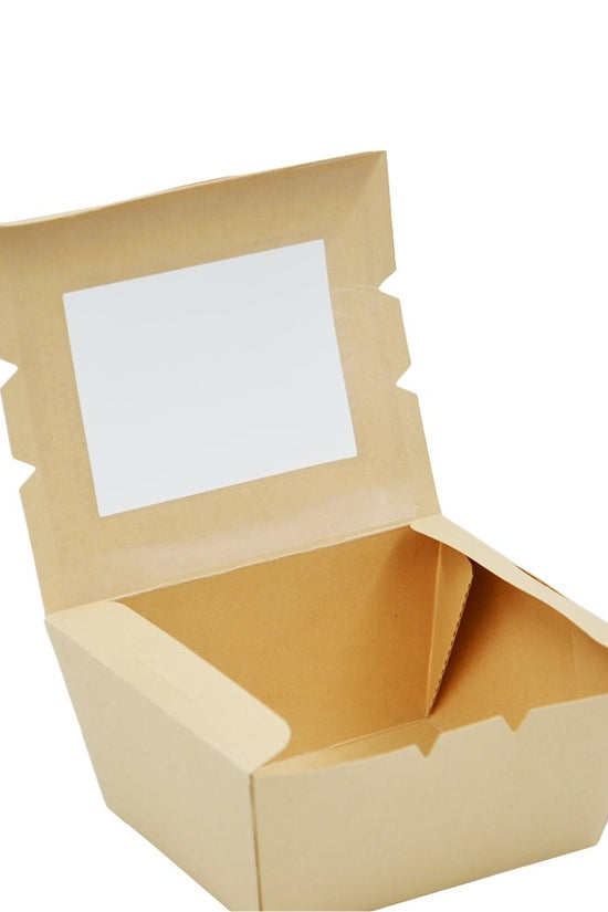 Small Bamboo Lunch Box With PLA Window - TEM IMPORTS™