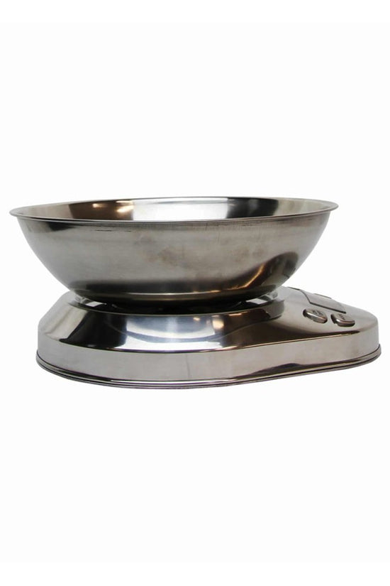 Stainless Steel Electronic Scale With Bowl - 5Kg - TEM IMPORTS™