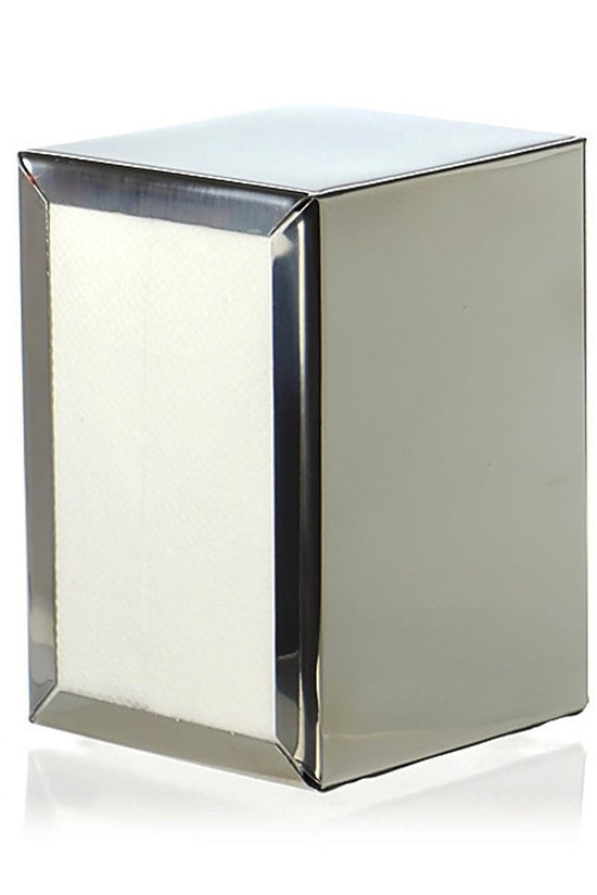 Stainless Steel Napkin Dispenser ‘D’ Fold - TEM IMPORTS™