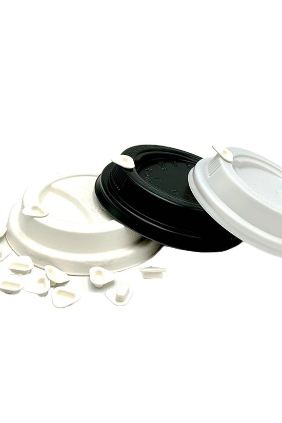 Sugarcane Coffee Cup Lid Stopper - 1000pc/Bag - TEM IMPORTS™