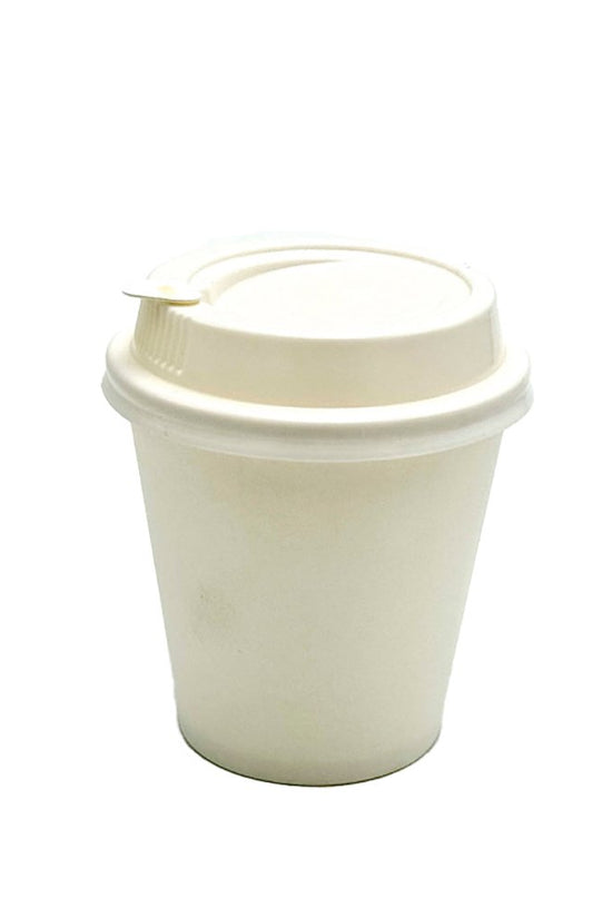 Sugarcane Coffee Cup Lid Stopper - 1000pc/Bag - TEM IMPORTS™