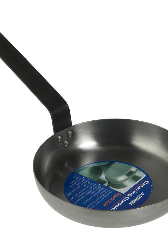 Sunnex Heavy Duty Black Iron Omelette Pan - 25cm - TEM IMPORTS™